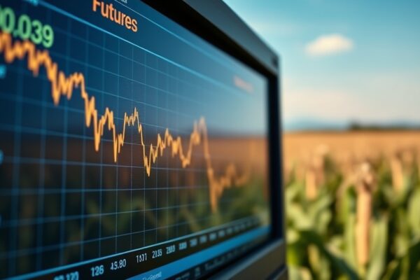 Futures Decline as Crude Oil Drags Corn Lower