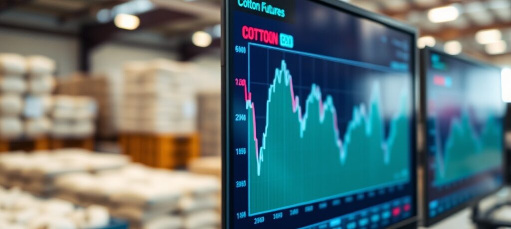 Cotton Futures Decline: Front Months Post Losses