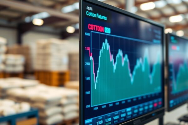 Cotton Futures Decline: Front Months Post Losses
