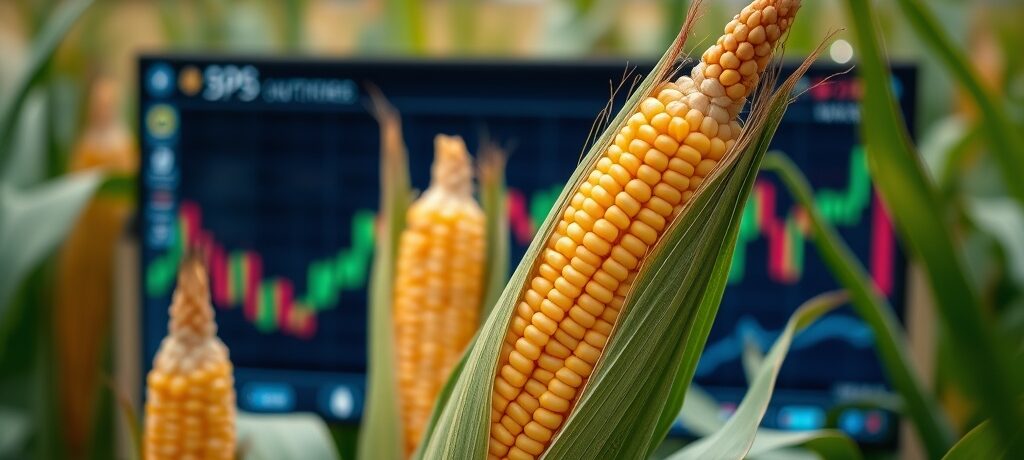 Export Sales Bolster Corn Prices After Midday Dip