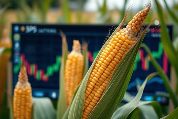 Export Sales Bolster Corn Prices After Midday Dip