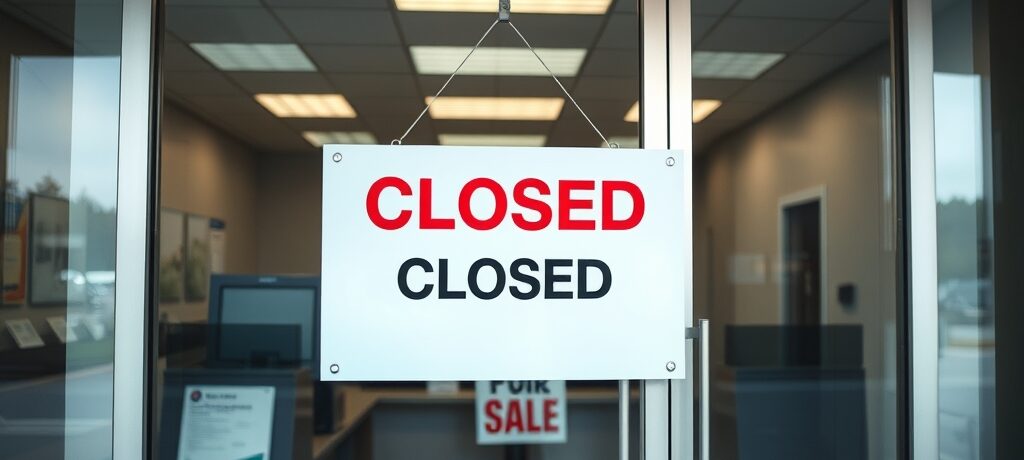Bank Mergers Drive Branch Closures as Digital Adoption Rises