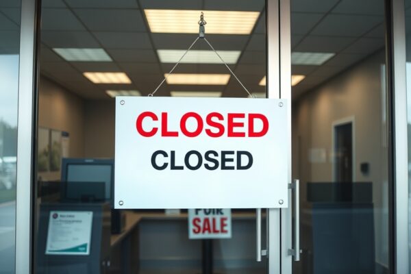 Bank Mergers Drive Branch Closures as Digital Adoption Rises