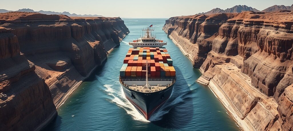 French Container Ship Crosses Hormuz Strait