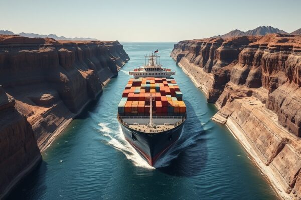 French Container Ship Crosses Hormuz Strait
