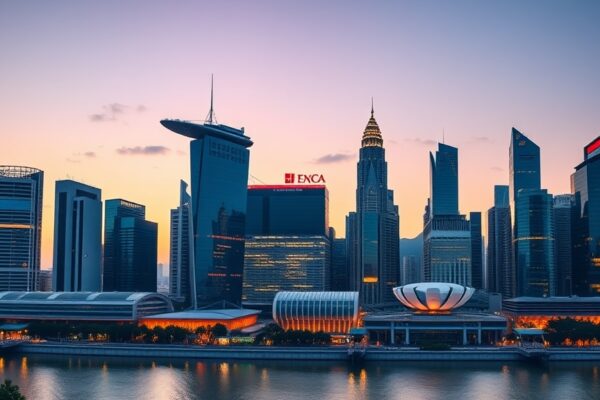 Singapore Equities Near Record Highs on Haven Flows, War Fuels Gains