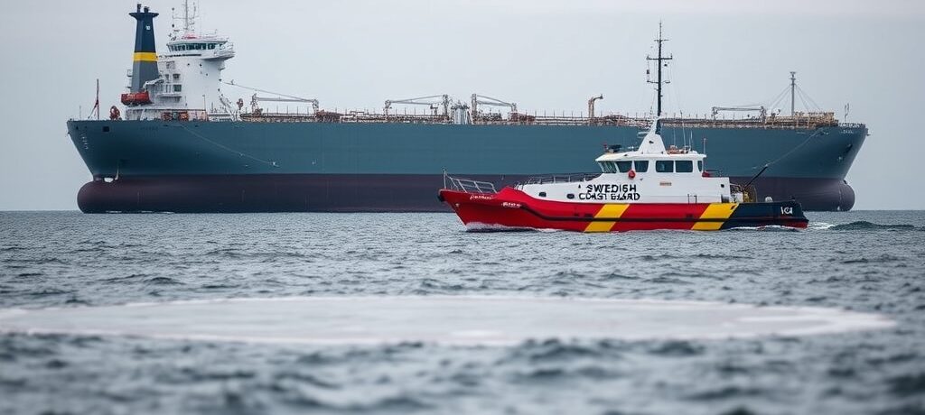 EU-Sanctioned Tanker Seized After Baltic Oil Spill