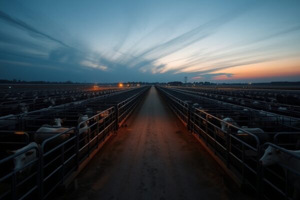 Cattle Futures Fall as Supply Adjustments Emerge