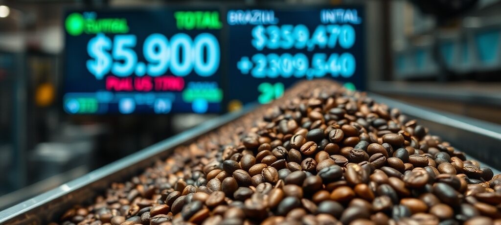 Brazilian Real Strength Lifts Coffee Futures Amidst Complex Market Signals