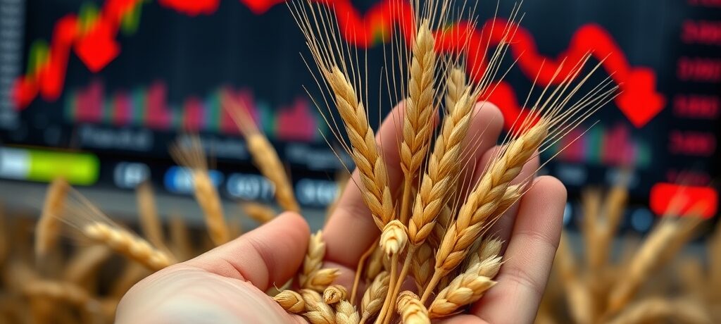 Wheat Futures Decline Sharply on Friday, Weekly Losses Mount