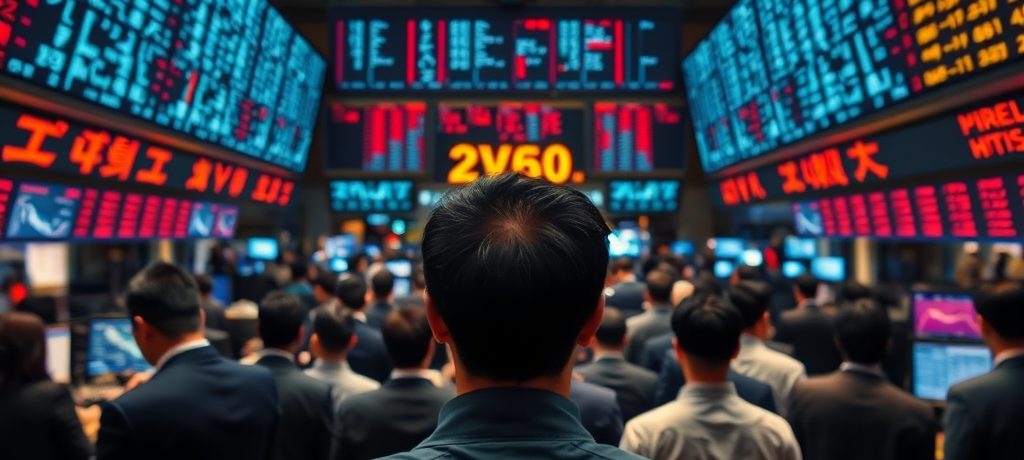 Asian Shares Dip as Bond Yields Pressure Tech Rally