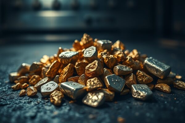 Anhaltender Krieg drückt Edelmetalle unter Jahreshöchststände