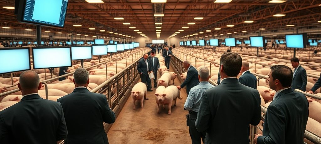 Mageres Schweinefleisch-Futures fällt am Dienstag breitflächig