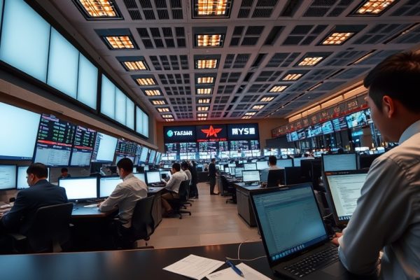 Taiwan Stock Exchange Retreats as Global Headwinds Mount