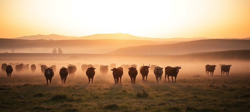 Cattle Futures Gain Despite Pullback from Intraday Highs