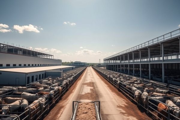 Cattle Futures Decline Sharply Amid Mixed Market Signals