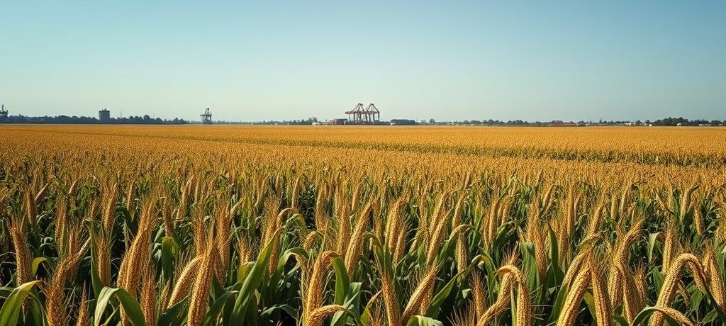 Corn Futures Decline on Month-End Selling, External Pressures