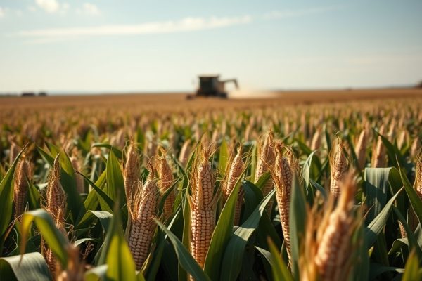 Mais-Futures geben am Donnerstag nach, Markt unter Druck