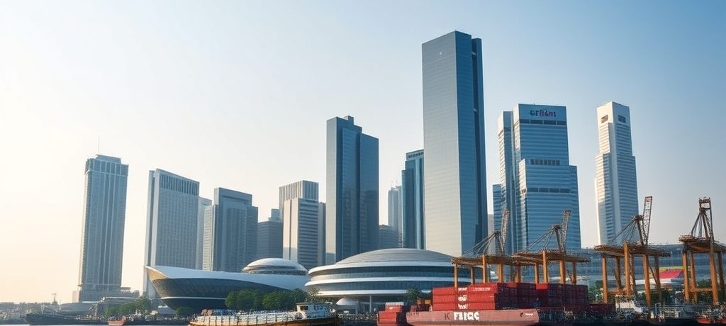 Singapore’s Economic Outlook Dims Despite Q1 Beat, AI Boom Offers Buffer