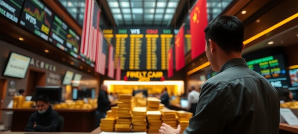 Gold Edges Up as Investors Await U.S.-China Summit Cues