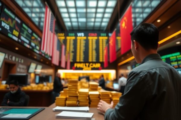 Gold Edges Up as Investors Await U.S.-China Summit Cues