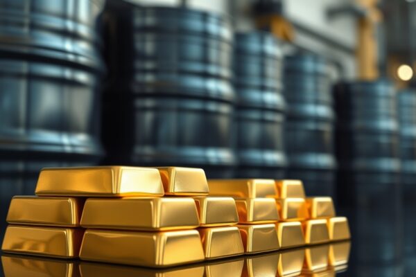 Gold Recovers 1.5% as Brent Crude Falls From Four-Year High