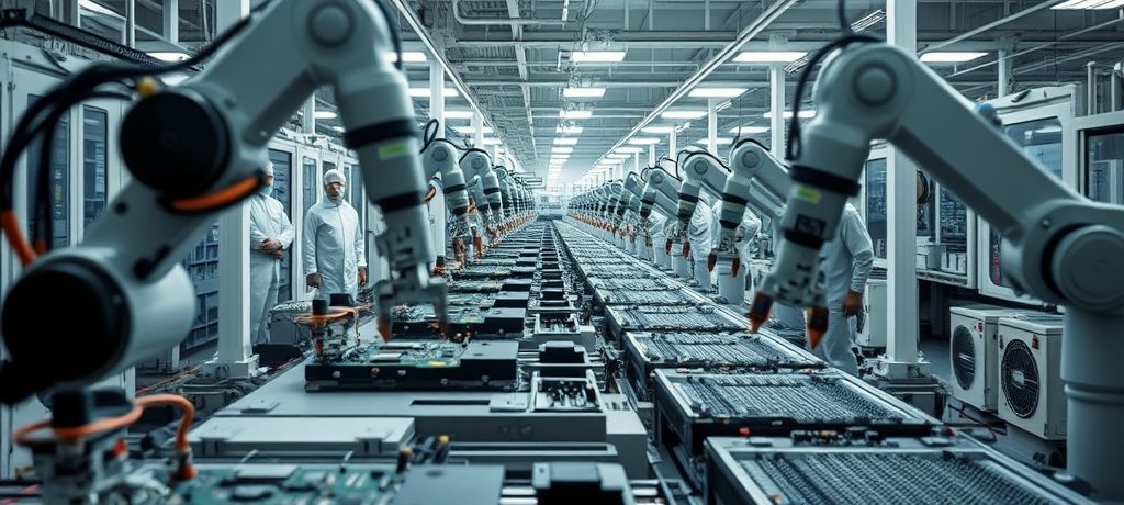 AI Hardware Fuels China’s June Factory Expansion