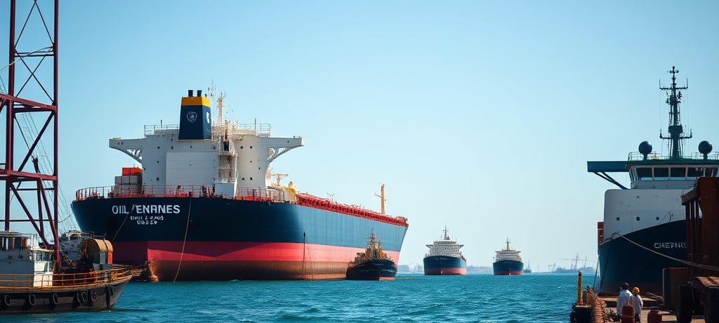 U.S. Blockade Drives Iran Oil Exports to Six-Year Low
