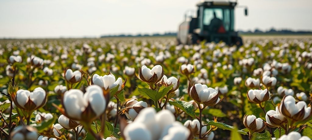 Cotton Futures Ease Lower; Dollar Strengthens, Crop Progress Mixed
