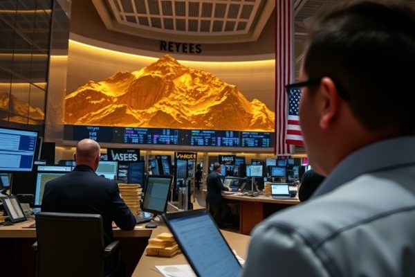 Gold Rebounds Marginally as Geopolitical Tensions Ease, Fed Remains Hawkish
