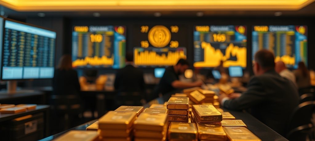Gold Retreats as Middle East Tensions Fuel Inflation Fears