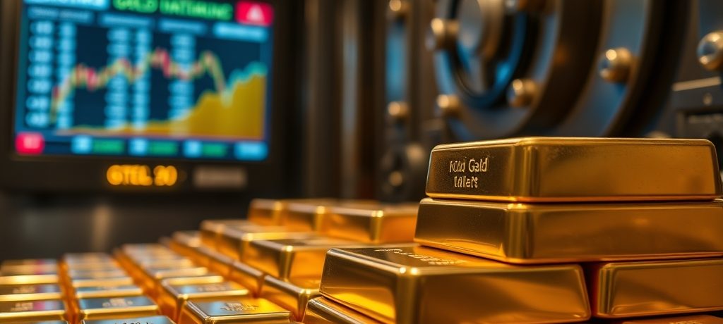 Gold Rises as Dollar, Yields Fall; Iran Talks Fuel Uncertainty