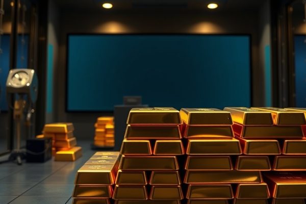 Gold Holds Near Eight-Month Lows Amid Geopolitical, Fed Jitters