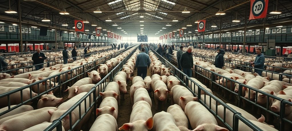 Hog Futures See Mixed Close; August Contracts Decline $1.50
