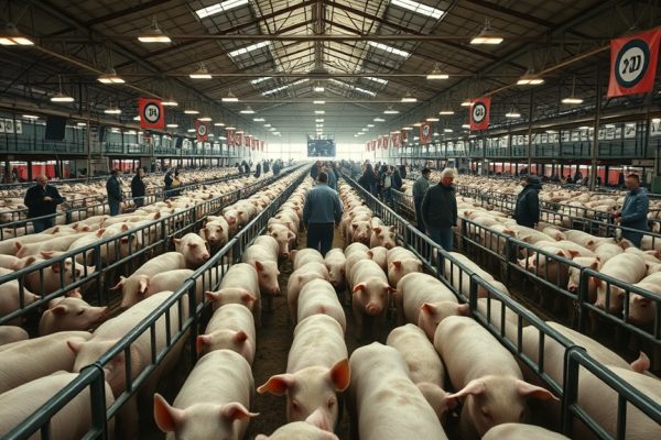 Hog Futures See Mixed Close; August Contracts Decline $1.50