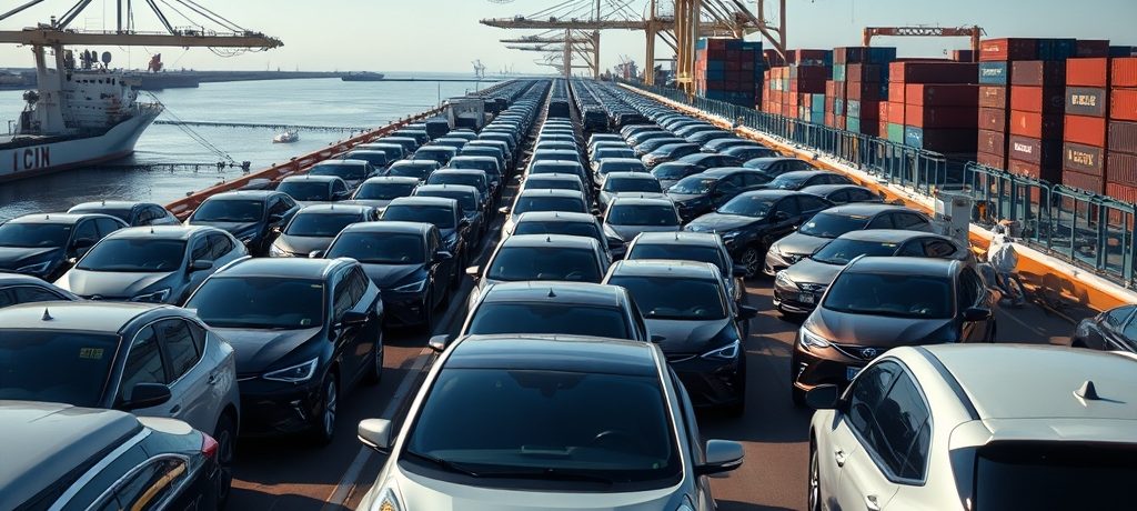 China Car Exports Up 80% in June on EV Demand, Domestic Sales Fall