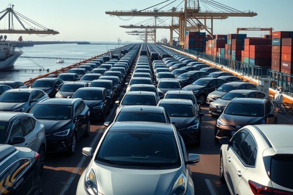 China Car Exports Up 80% in June on EV Demand, Domestic Sales Fall