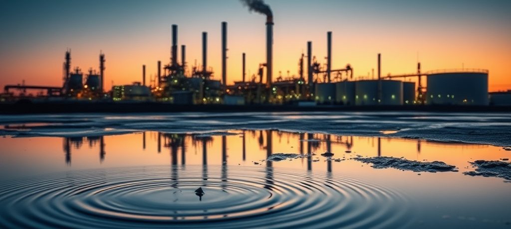 Crude Breaks Win Streak on China’s Iran Diplomacy Push