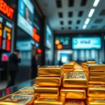Gold Prices Decline as Dollar Firms, Middle East Tensions Lift Oil