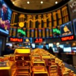 Gold Jumps 6% Weekly as Fed Hike Bets Cool, Mideast Hopes Rise