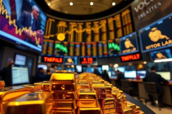Gold Jumps 6% Weekly as Fed Hike Bets Cool, Mideast Hopes Rise